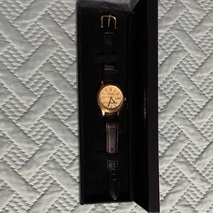 Tourneau Gold and Black Timepiece